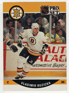 Vladimir Ruzicka RC - Boston Bruins (NHL Hockey Card) 1990-91 Pro Set # 588 Mint