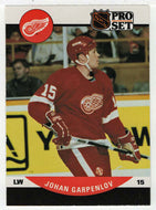 Johan Garpenlov RC - Detroit Red Wings (NHL Hockey Card) 1990-91 Pro Set # 605 Mint