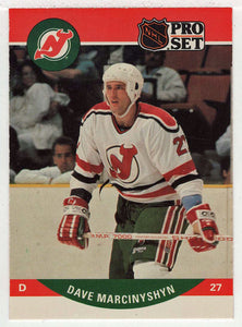 David Marcinyshyn RC - New Jersey Devils (NHL Hockey Card) 1990-91 Pro Set # 623 Mint