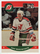 David Marcinyshyn RC - New Jersey Devils (NHL Hockey Card) 1990-91 Pro Set # 623 Mint