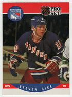 Steven Rice RC - New York Rangers (NHL Hockey Card) 1990-91 Pro Set # 626 Mint