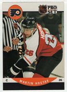 Martin Hostak RC - Philadelphia Flyers (NHL Hockey Card) 1990-91 Pro Set # 629 Mint
