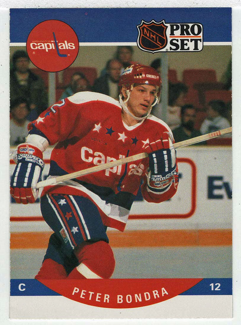 Peter Bondra RC - Washington Capitals (NHL Hockey Card) 1990-91 Pro Set # 645 Mint