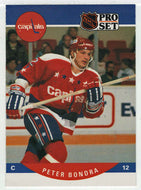 Peter Bondra RC - Washington Capitals (NHL Hockey Card) 1990-91 Pro Set # 645 Mint