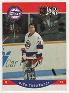 Rick Tabaracci RC - Winnipeg Jets (NHL Hockey Card) 1990-91 Pro Set # 649 Mint