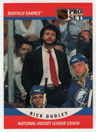 Rick Dudley - Buffalo Sabres - Coach (NHL Hockey Card) 1990-91 Pro Set # 662 Mint
