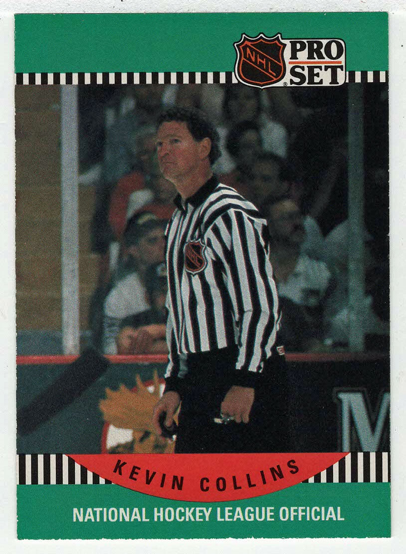 Kevin Collins - Official (NHL Hockey Card) 1990-91 Pro Set # 683 Mint