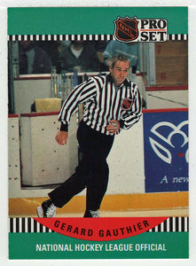 Gerard Gauthier - Official (NHL Hockey Card) 1990-91 Pro Set # 687 Mint