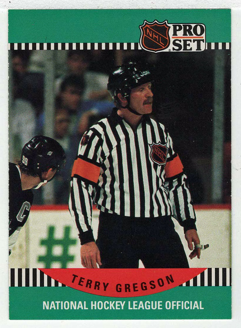 Terry Gregson - Official (NHL Hockey Card) 1990-91 Pro Set # 688 Mint
