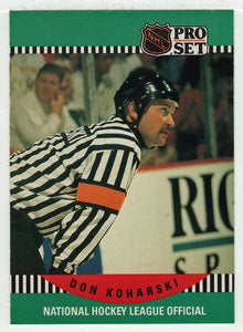 Don Koharski - Official (NHL Hockey Card) 1990-91 Pro Set # 691 Mint