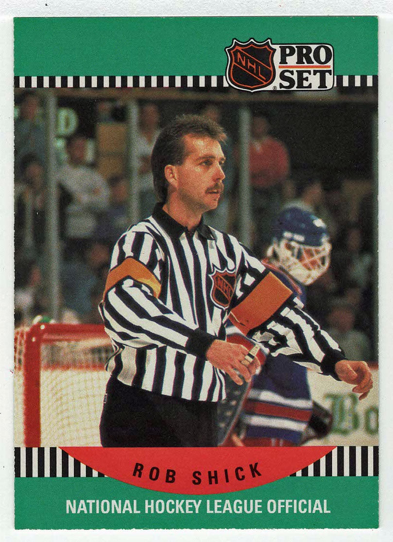 Rob Shick - Official (NHL Hockey Card) 1990-91 Pro Set # 698 Mint
