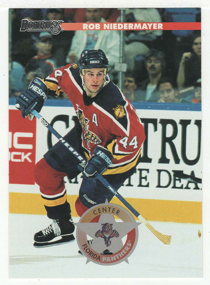 Rob Niedermayer - Florida Panthers (NHL Hockey Card) 1996-97 Donruss # 24 Mint