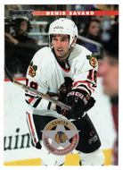 Denis Savard - Chicago Blackhawks (NHL Hockey Card) 1996-97 Donruss # 51 Mint