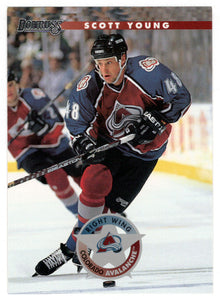 Scott Young - Colorado Avalanche (NHL Hockey Card) 1996-97 Donruss # 129 Mint