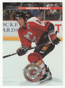 Theoren Fleury - Calgary Flames (NHL Hockey Card) 1996-97 Donruss # 159 Mint