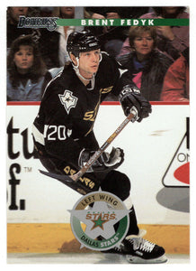 Brent Fedyk - Dallas Stars (NHL Hockey Card) 1996-97 Donruss # 163 Mint