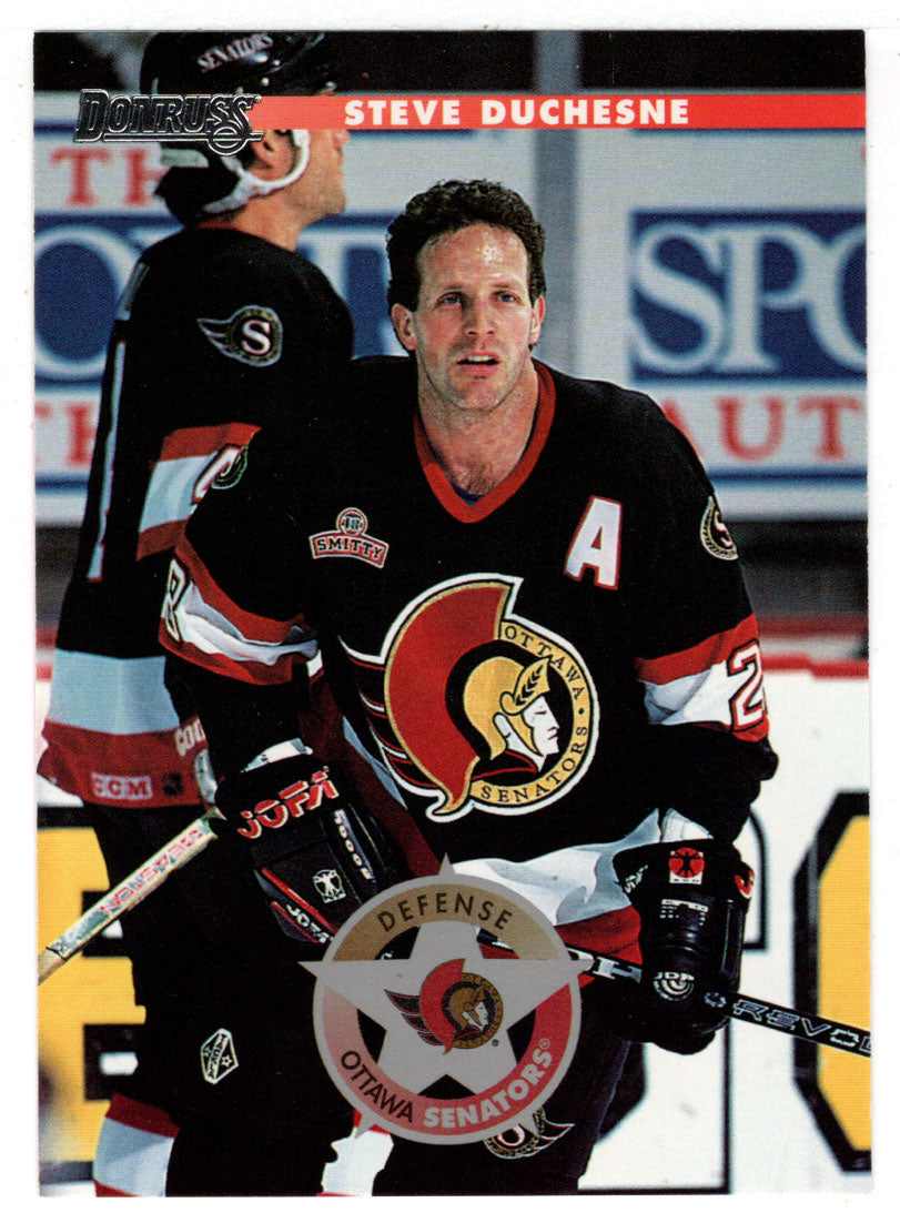 Steve Duchesne - Ottawa Senators (NHL Hockey Card) 1996-97 Donruss # 182 Mint