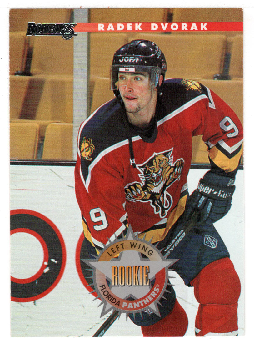 Radek Dvorak - Florida Panthers (NHL Hockey Card) 1996-97 Donruss # 213 Mint