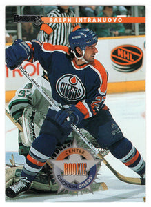 Ralph Intranuovo - Edmonton Oilers (NHL Hockey Card) 1996-97 Donruss # 232 Mint