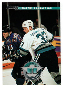 Marcus Ragnarsson - San Jose Sharks (NHL Hockey Card) 1996-97 Donruss # 234 Mint