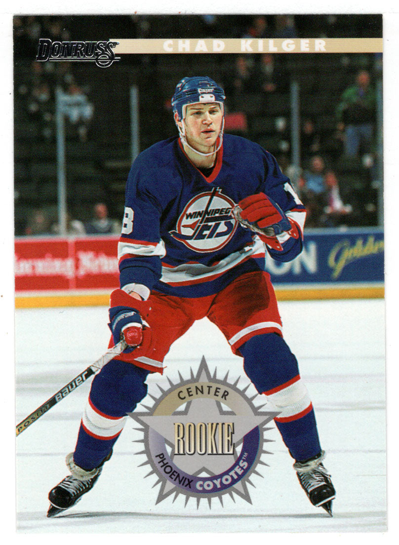 Chad Kilger - Phoenix Coyotes (NHL Hockey Card) 1996-97 Donruss # 236 Mint