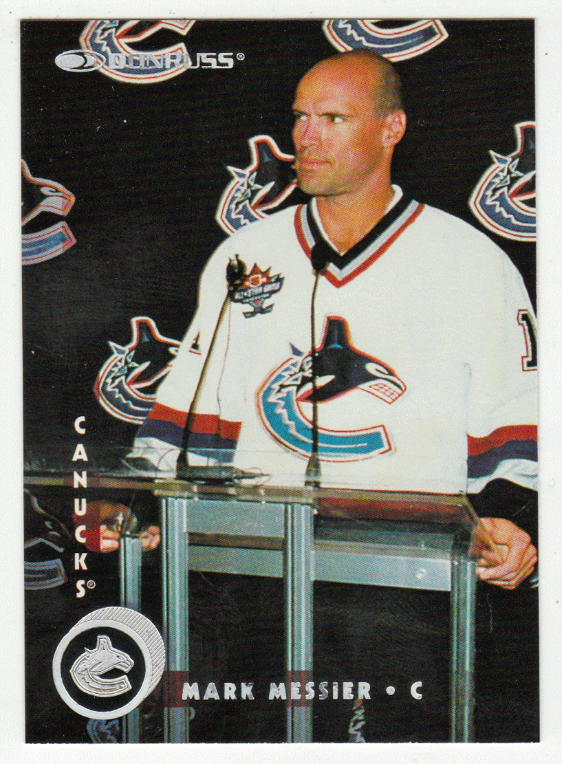 Mark Messier - Vancouver Canucks (NHL Hockey Card) 1997-98 Donruss # 4 Mint