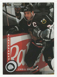 Chris Chelios - Chicago Blackhawks (NHL Hockey Card) 1997-98 Donruss # 37 Mint