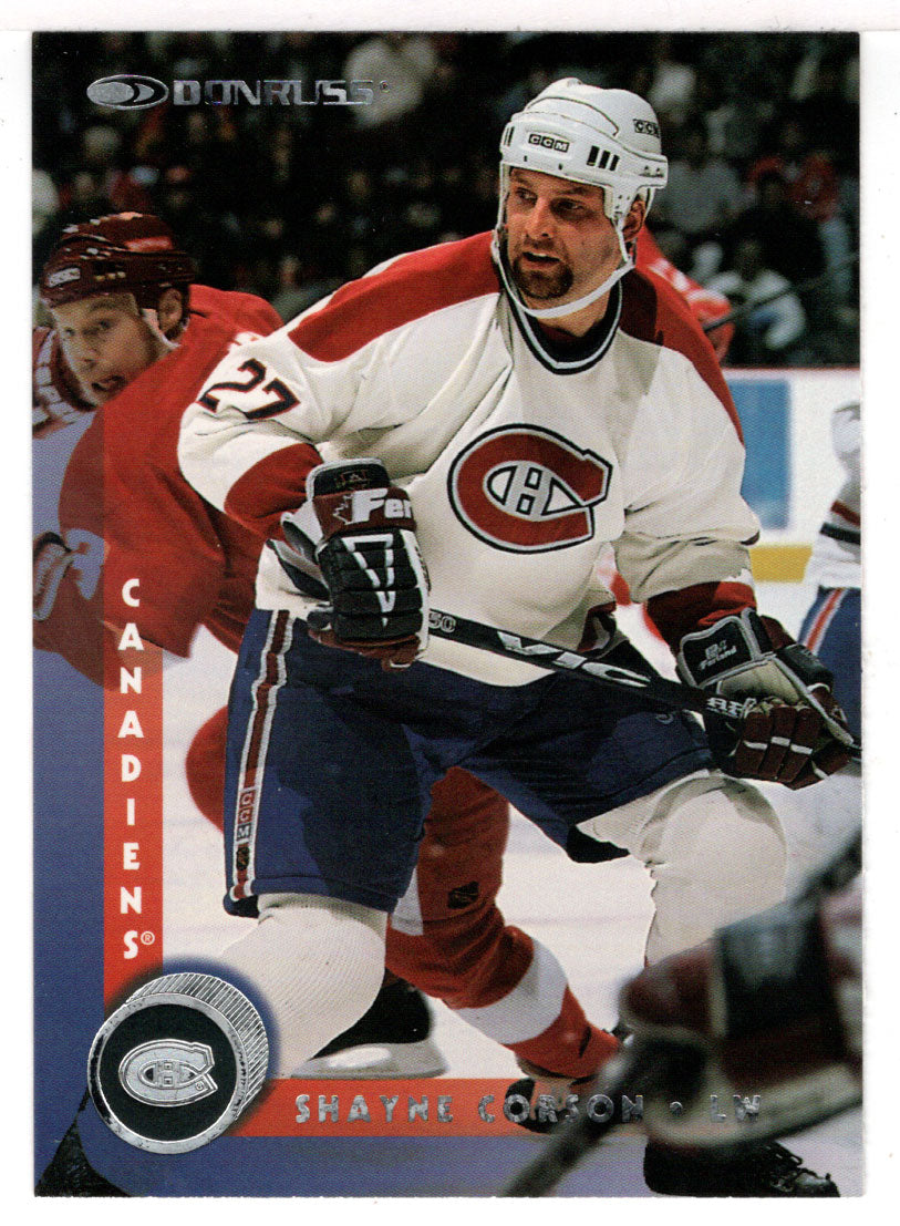 Shayne Corson - Montreal Canadiens (NHL Hockey Card) 1997-98 Donruss # 42 Mint