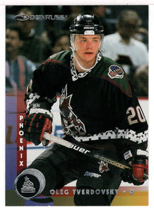 Oleg Tverdovsky - Phoenix Coyotes (NHL Hockey Card) 1997-98 Donruss # 54 Mint