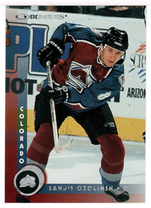 Sandis Ozolinsh - Colorado Avalanche (NHL Hockey Card) 1997-98 Donruss # 60 Mint