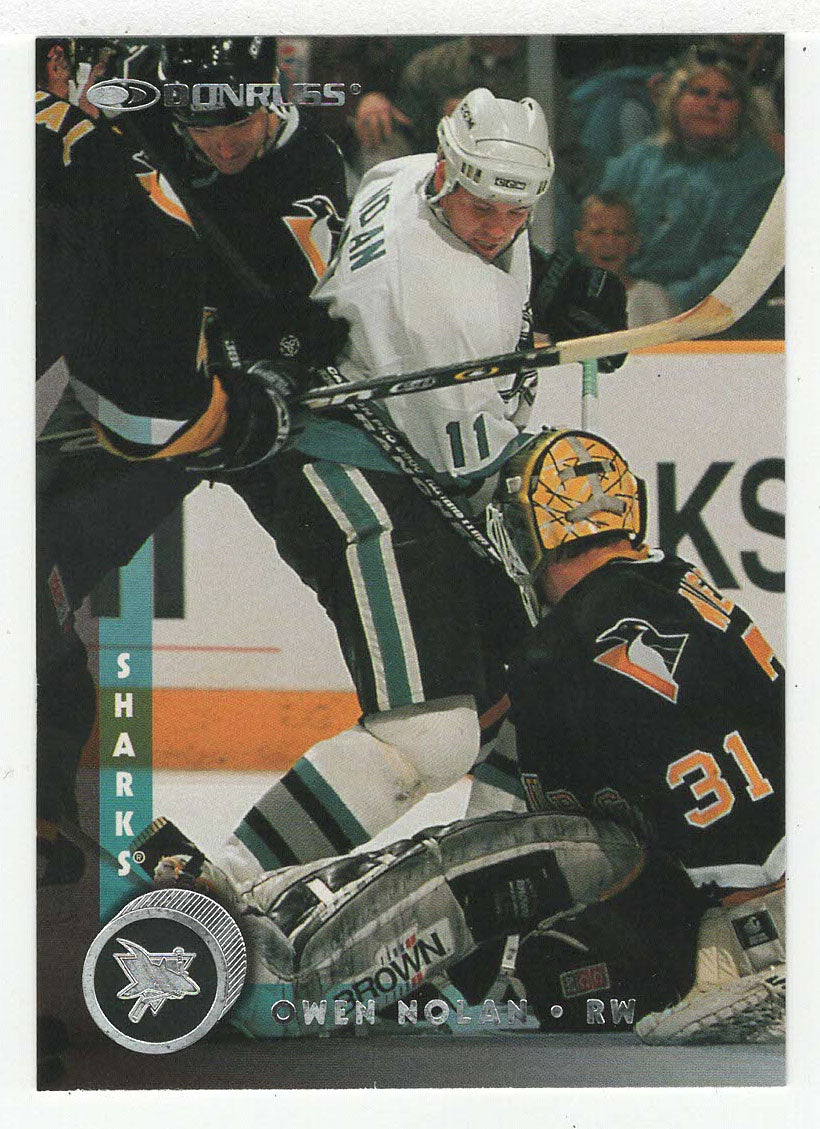 Owen Nolan - San Jose Sharks (NHL Hockey Card) 1997-98 Donruss # 84 Mint