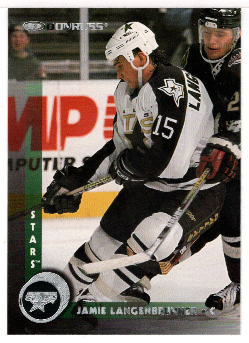 Jamie Langenbrunner - Dallas Stars (NHL Hockey Card) 1997-98 Donruss # 97 Mint