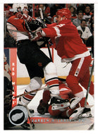 Darren McCarty - Detroit Red Wings (NHL Hockey Card) 1997-98 Donruss # 107 Mint