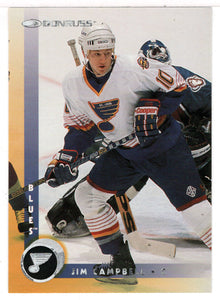 Jim Campbell - St. Louis Blues (NHL Hockey Card) 1997-98 Donruss # 111 Mint