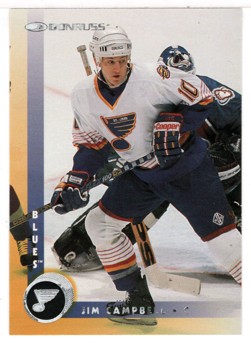Jim Campbell - St. Louis Blues (NHL Hockey Card) 1997-98 Donruss # 111 Mint