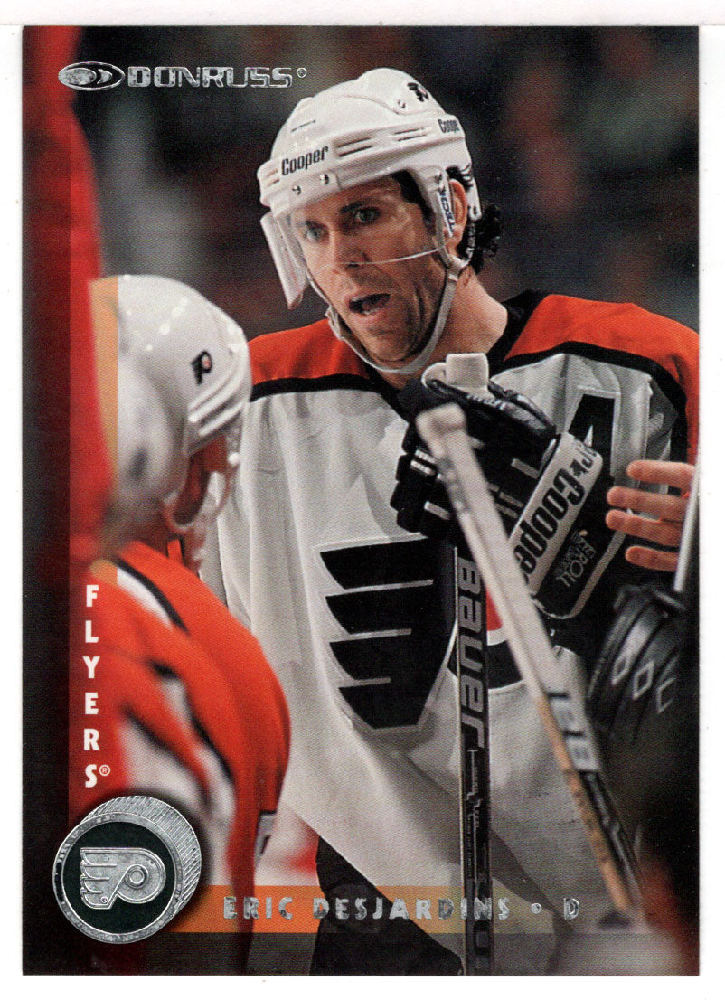 Eric Desjardins - Philadelphia Flyers (NHL Hockey Card) 1997-98 Donruss # 141 Mint