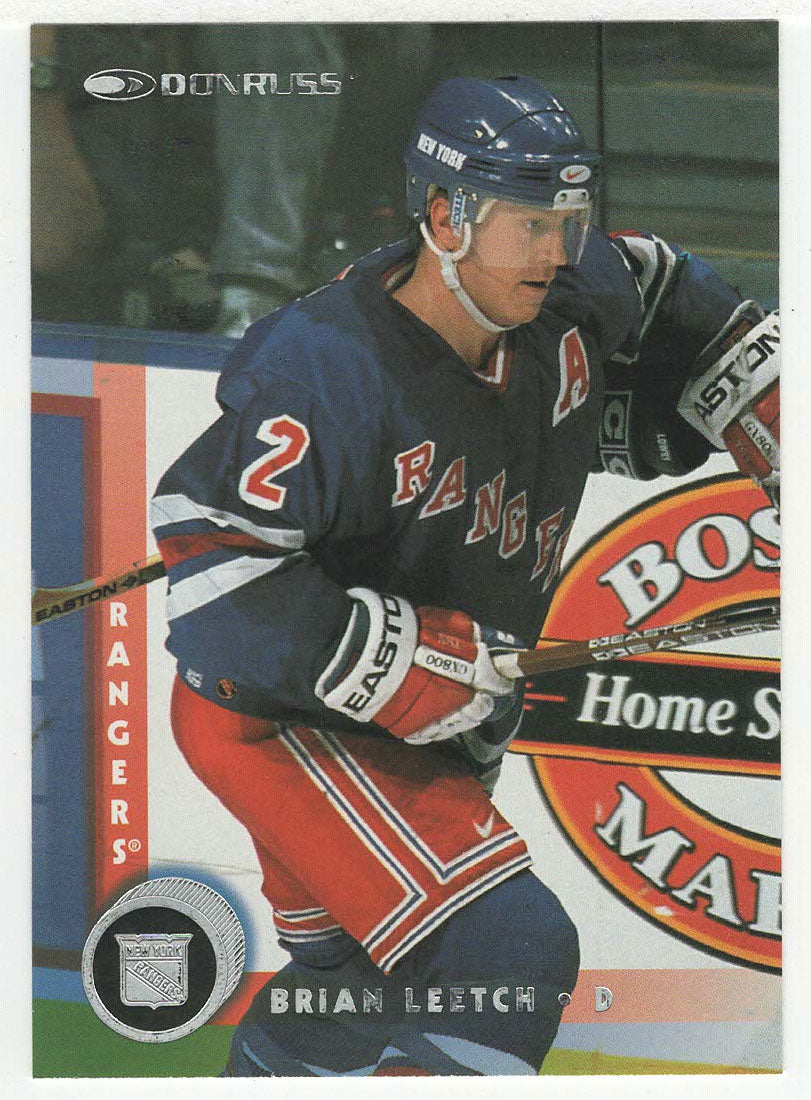 Brian Leetch - New York Rangers (NHL Hockey Card) 1997-98 Donruss # 156 Mint