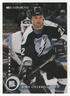 Dino Ciccarelli - Tampa Bay Lightning (NHL Hockey Card) 1997-98 Donruss # 177 Mint