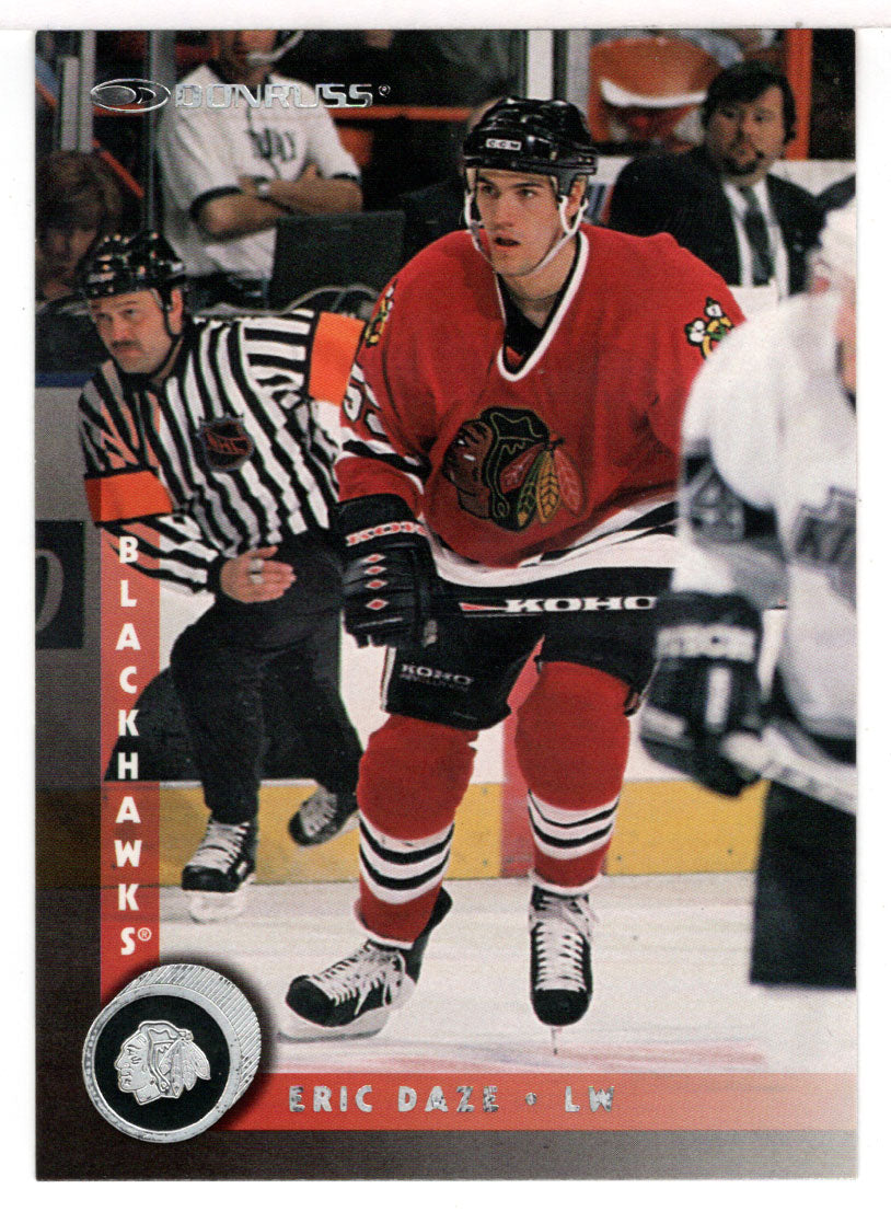 Eric Daze - Chicago Blackhawks (NHL Hockey Card) 1997-98 Donruss # 192 Mint