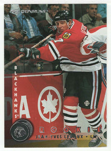Jean-Yves Leroux RC - Chicago Blackhawks (NHL Hockey Card) 1997-98 Donruss # 211 Mint