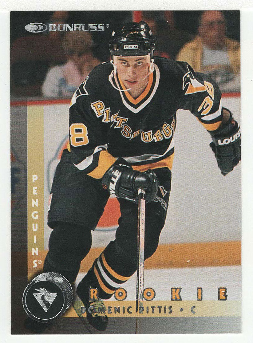 Domenic Pittis RC - Pittsburgh Penguins (NHL Hockey Card) 1997-98 Donruss # 212 Mint