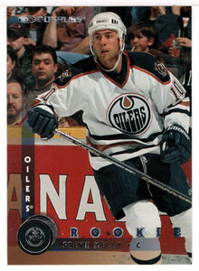 Steve Kelly - Edmonton Oilers (NHL Hockey Card) 1997-98 Donruss # 216 Mint