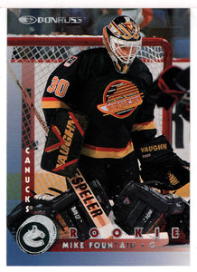 Mike Fountain - Vancouver Canucks (NHL Hockey Card) 1997-98 Donruss # 218 Mint