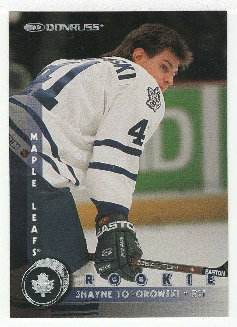 Shayne Toporowski RC - Toronto Maple Leafs (NHL Hockey Card) 1997-98 Donruss # 224 Mint
