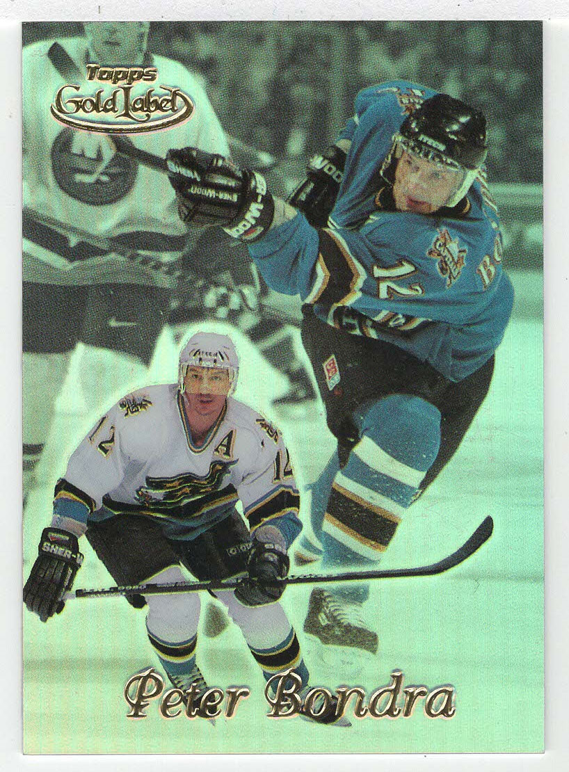 Peter Bondra - Washington Capitals (NHL Hockey Card) 1999-00 Topps Gold Label Class # 1 # 9 Mint