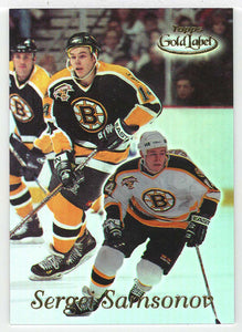 Sergei Samsonov - Boston Bruins (NHL Hockey Card) 1999-00 Topps Gold Label Class # 1 # 19 Mint
