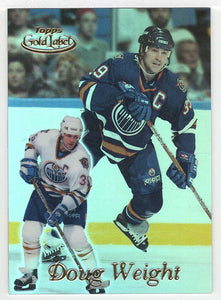 Doug Weight - Edmonton Oilers (NHL Hockey Card) 1999-00 Topps Gold Label Class # 1 # 28 Mint