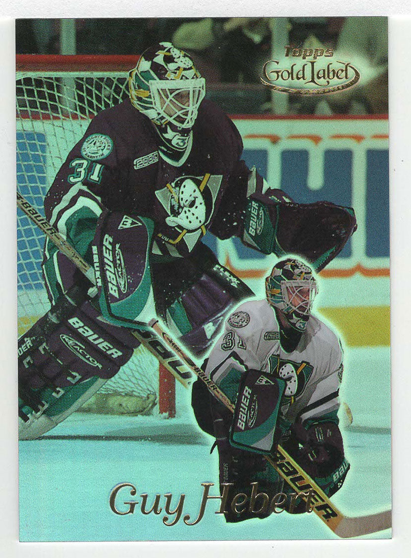 Guy Hebert - Anaheim Ducks (NHL Hockey Card) 1999-00 Topps Gold Label Class # 1 # 38 Mint