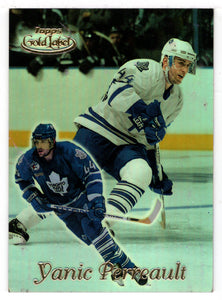 Yanic Perreault - Toronto Maple Leafs (NHL Hockey Card) 1999-00 Topps Gold Label Class # 1 # 81 Mint