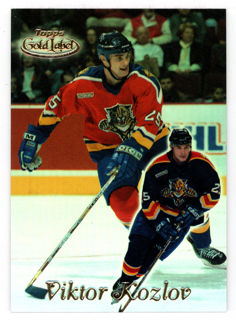 Viktor Kozlov - Florida Panthers (NHL Hockey Card) 1999-00 Topps Gold Label Class # 1 # 84 Mint